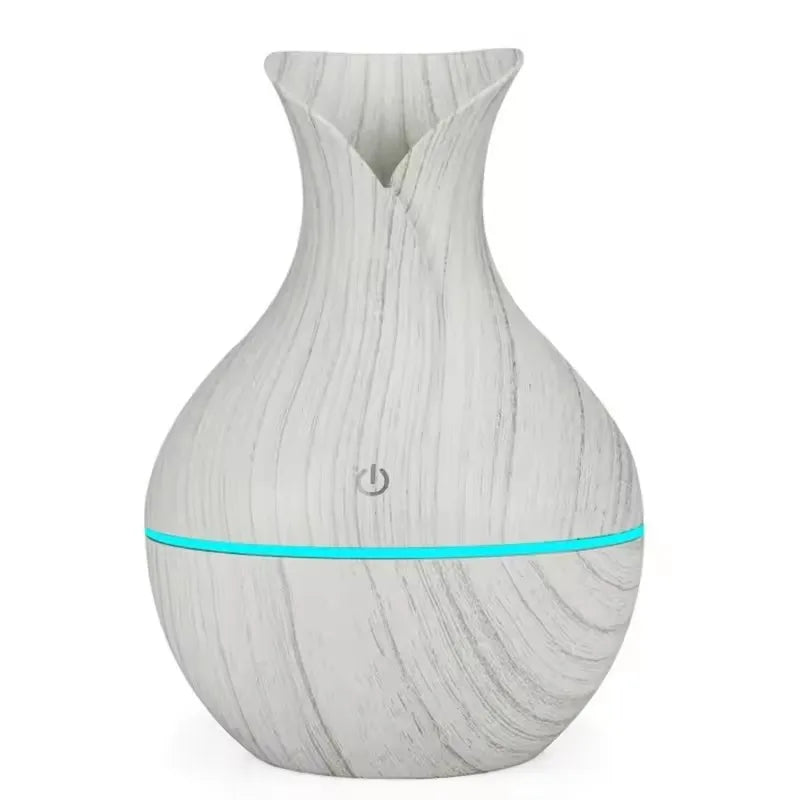 Humidificador Aromático Estilo Madera – Ultrasilencioso y Decorativo
