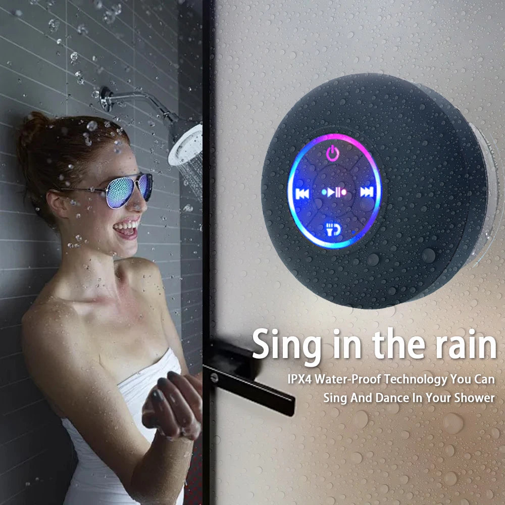 Altavoz Bluetooth de Ducha AquaBeat™ – Waterproof y Portátil