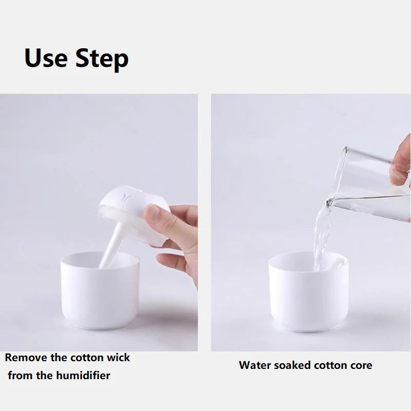 Mini Humidificador USB Portátil – Silencioso y Aromático