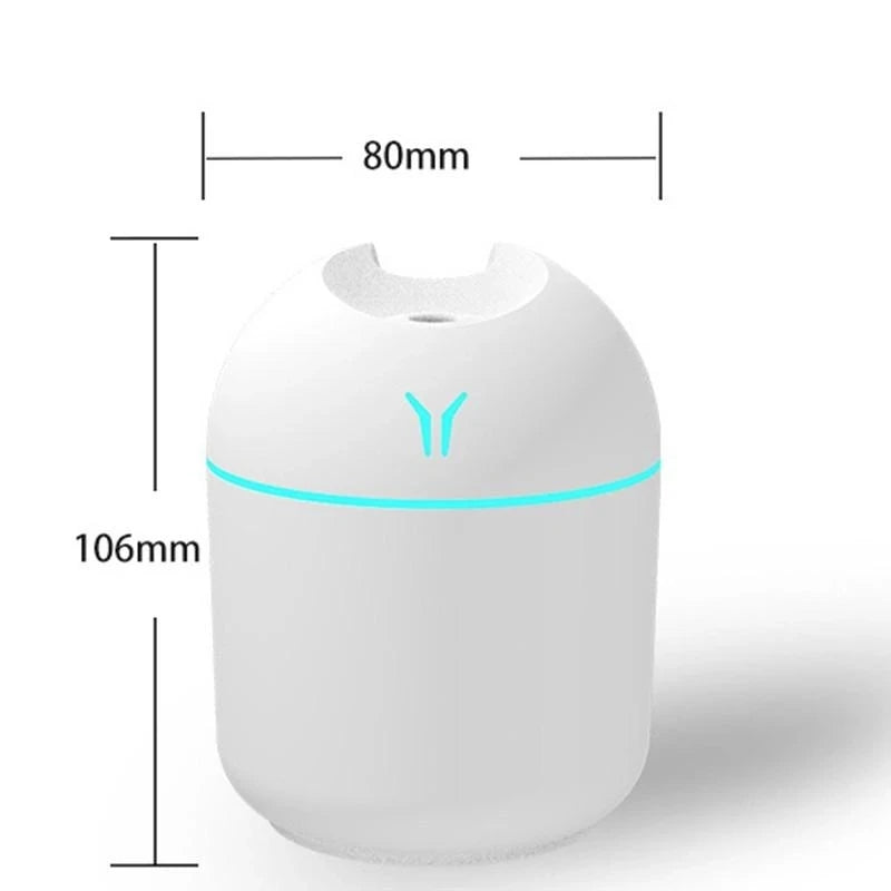 Mini Humidificador USB Portátil – Silencioso y Aromático