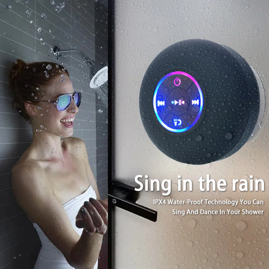 Altavoz Bluetooth de Ducha AquaBeat™ – Waterproof y Portátil